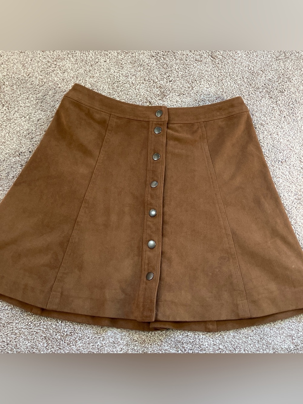 Abercrombie & Fitch Tan Skirt Size 2 - Picture 2 of 3